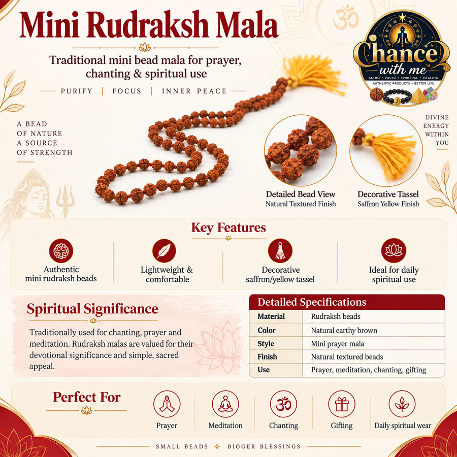 Mini Rudraksh Mala