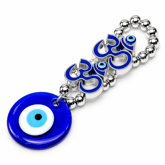 OM Evil Eye Car/ Wall Hanging Amulet