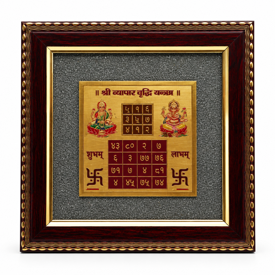 Vyapar Vriddhi Prosperity Yantra Frame