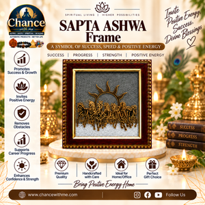 7 Horses on Raw Pyrite Frame
