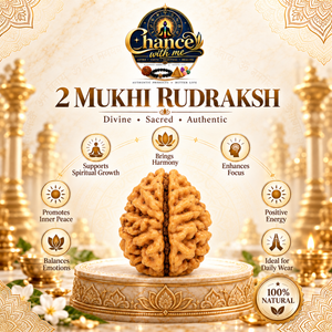 2 Mukhi Rudraksha