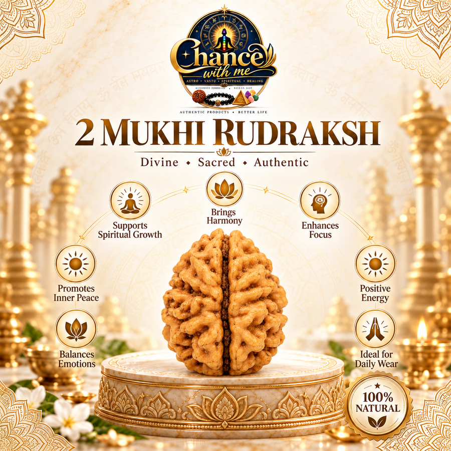 2 Mukhi Rudraksha
