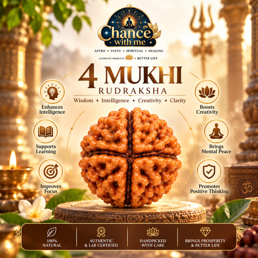 4 Mukhi Rudraksha