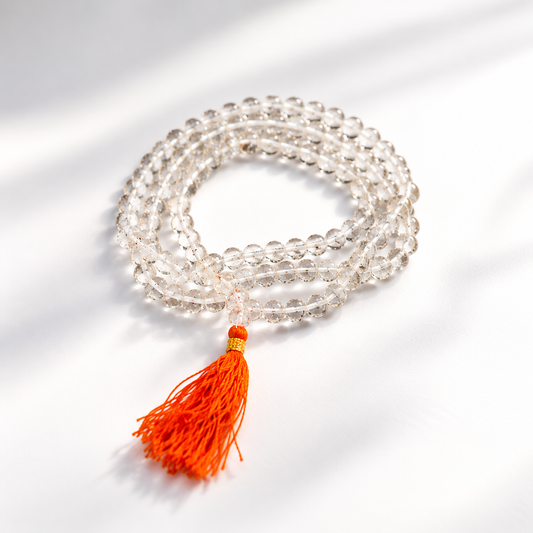 sphatik cystal mala