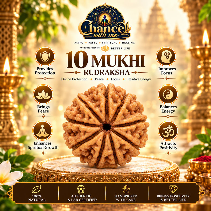 10 Mukhi Rudraksha