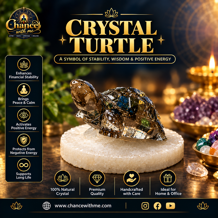 Pyrite Crystal Turtle