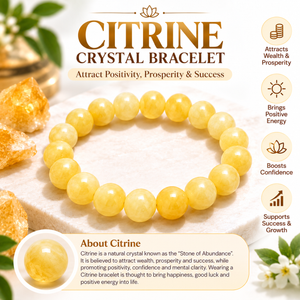 Citrine Crystal Bracelet