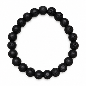 Black Lava Stone Bracelet