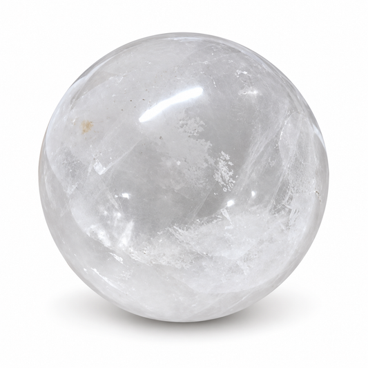 Clear Quartz Crystal Sphere