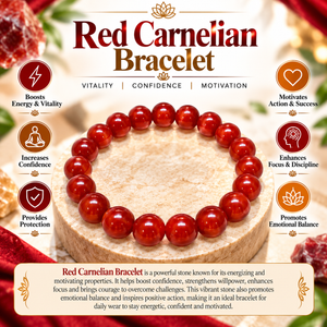 Red Carnelian Bracelet