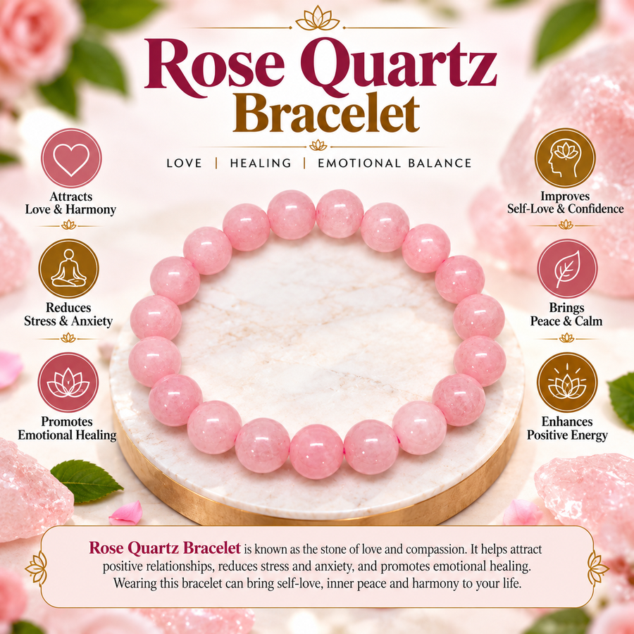 Rose Quartz Bracelet