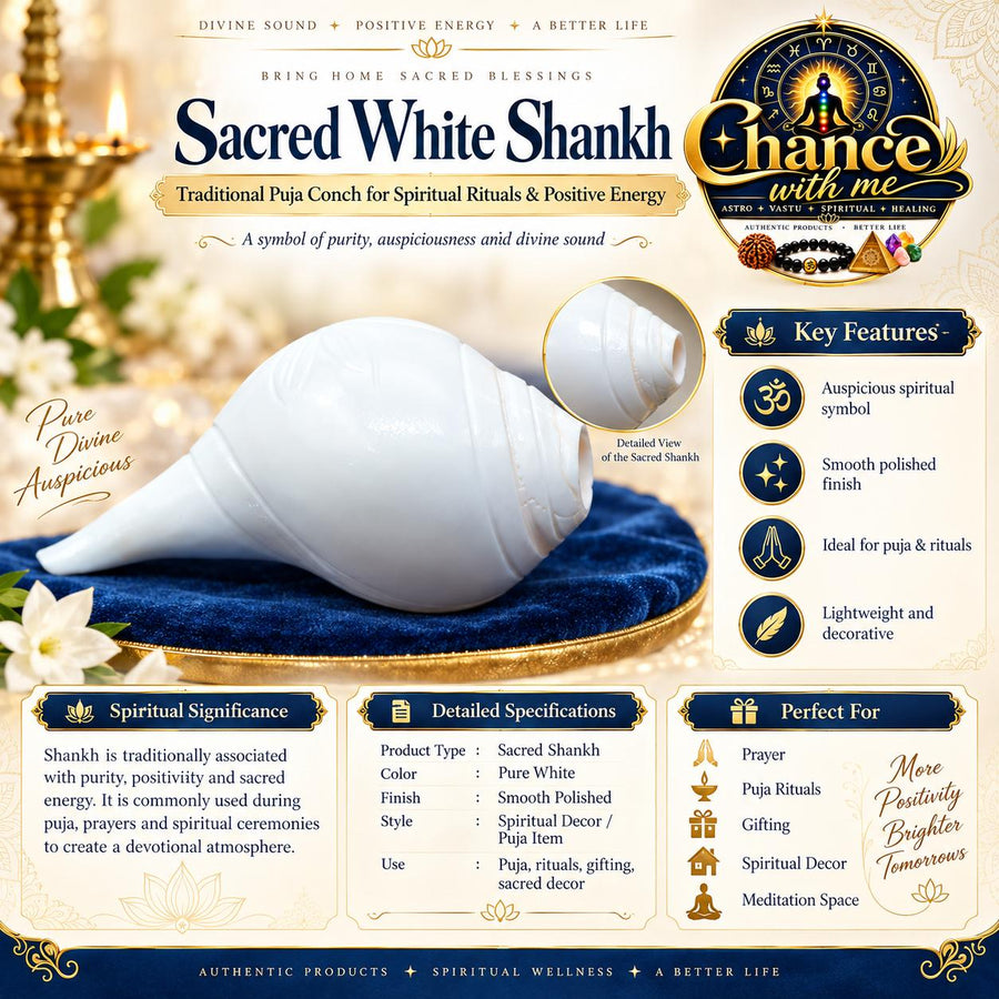 Sacred White Shankh
