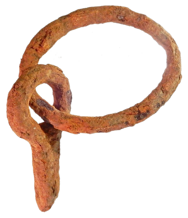 Shani Raksha Horseshoe Ring