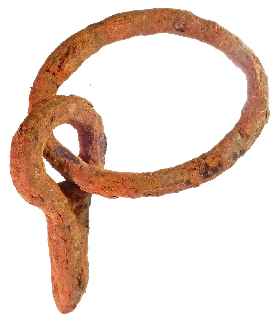 Shani Raksha Horseshoe Ring